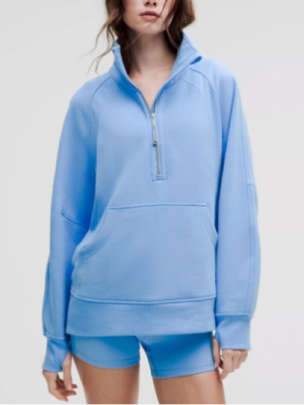lululemon Scuba Oversized Funnel-Neck Half-Zip Pullover